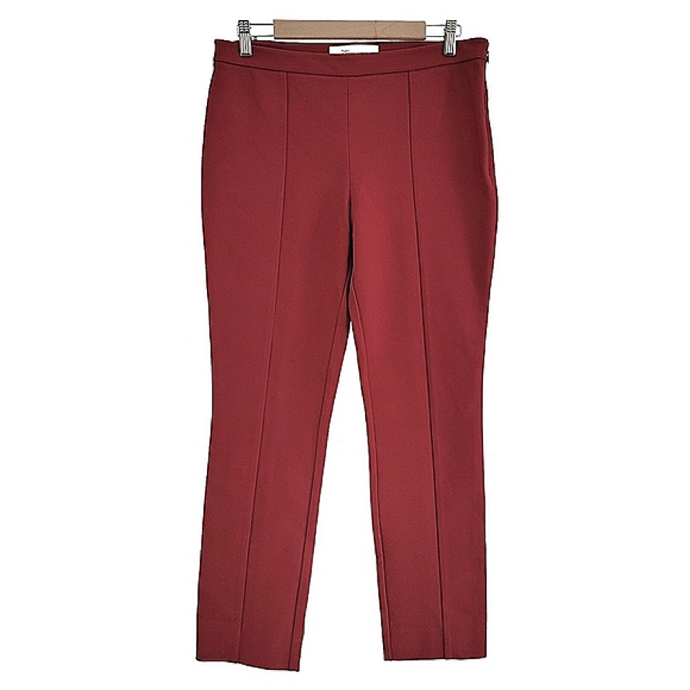 Diane Von Furstenberg DVF Ponte Side Zip Trouser Pants‎